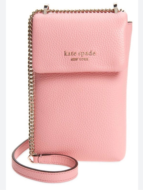 kate spade Handbags - Kate Spade Bradley Pebbled Leather Crossbody In Rococo Pink with Dust Bag